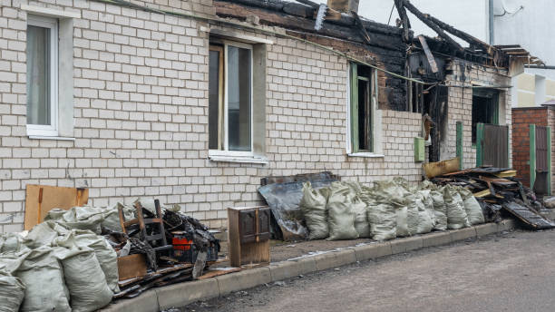 Professional Smoke Damage Removal technician working in Halethorpe, MD